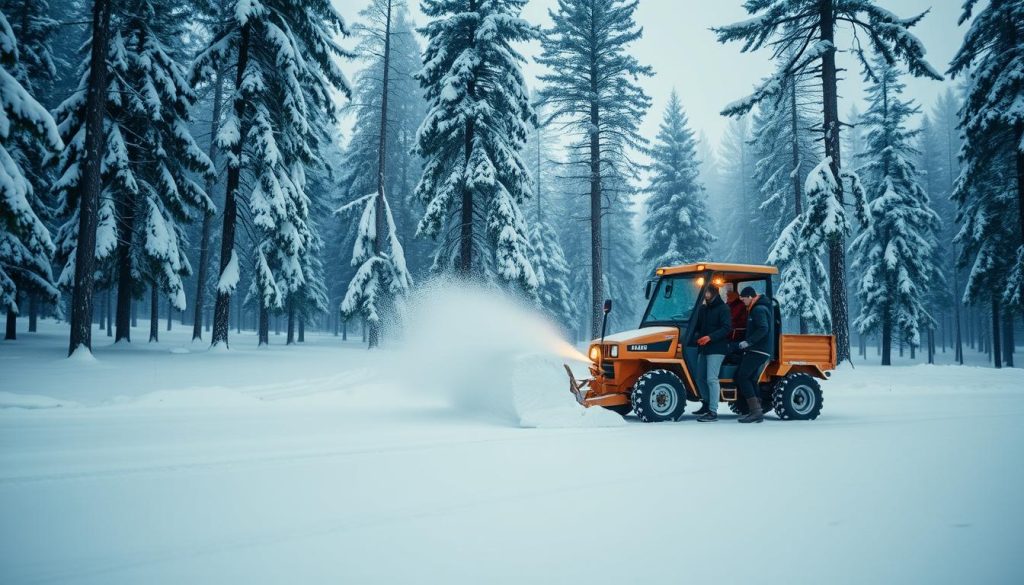 Snøbrøyting og vintervedlikehold