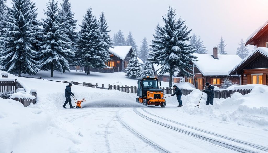 Snørydding og strøtjenester