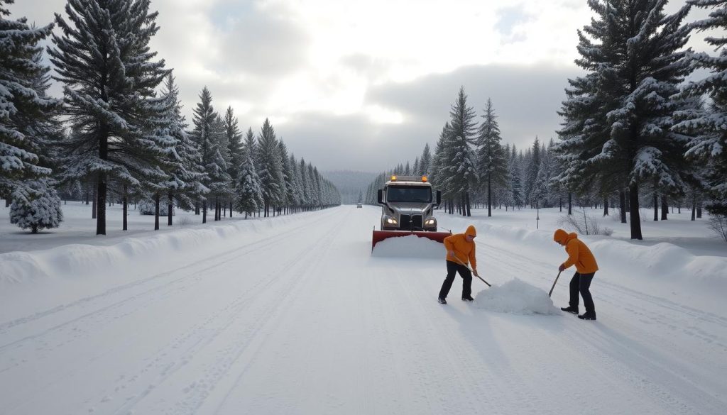 Snørydding veivedlikehold