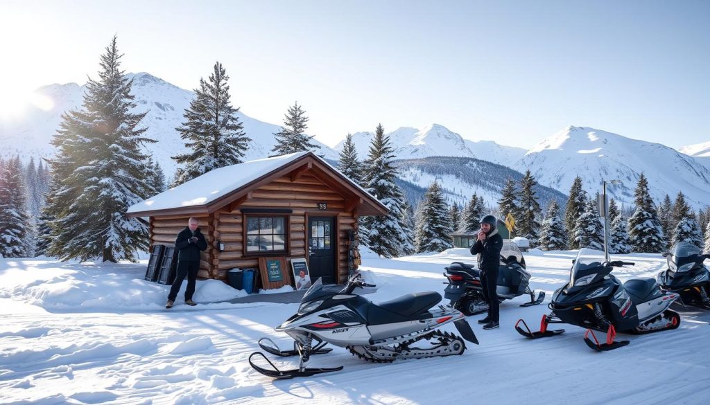 Snøscooter utleie i Norge