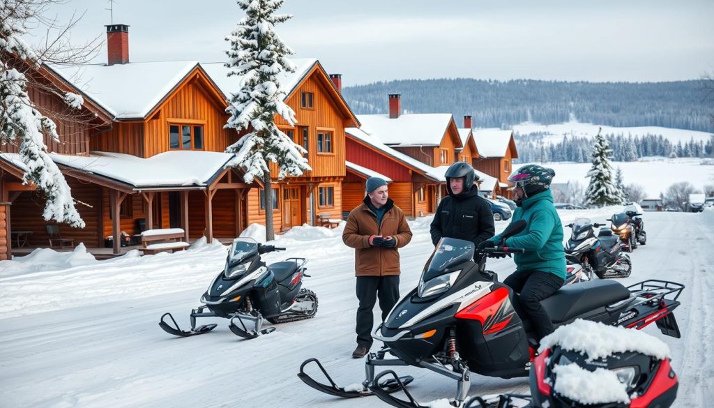 Snøscooterforsikring i norske byer