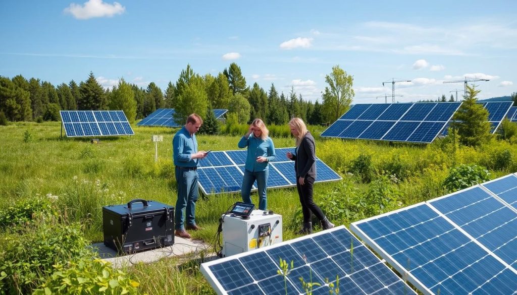 Solcellebatteri testing leverandør valg