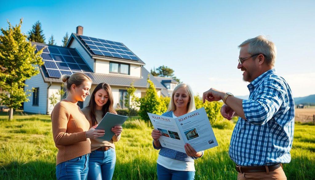 Solcellepanel støtteordninger