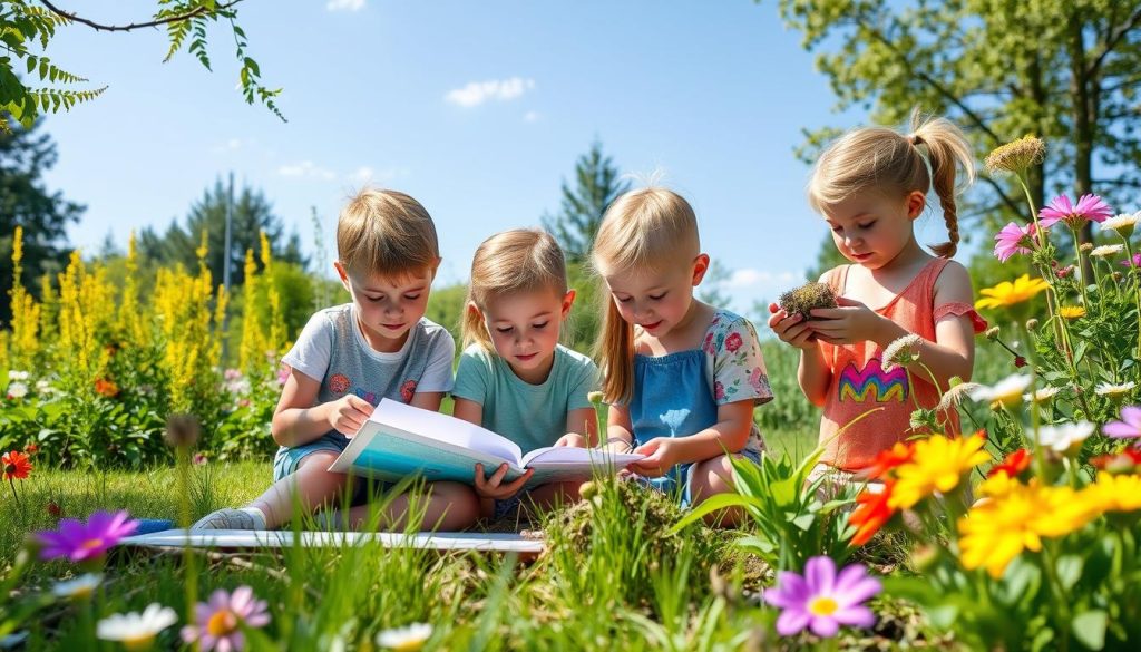 Sommerskole aktiviteter og læring