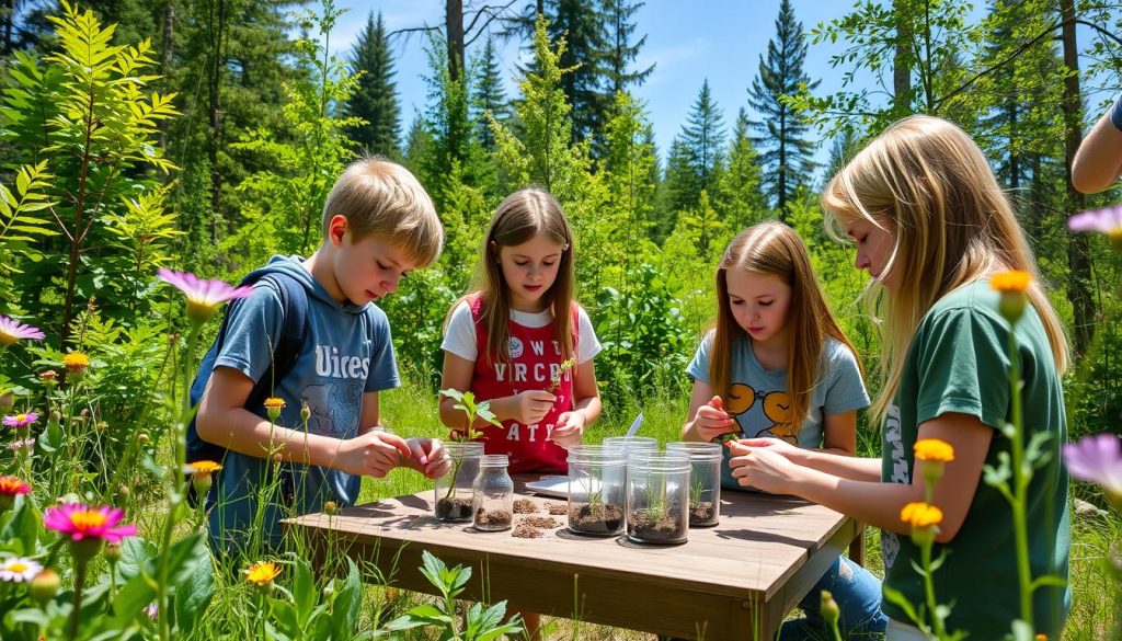 Sommerskole i biologi eksperiment