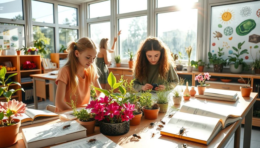 Sommerskole i biologi undervisningsmateriale