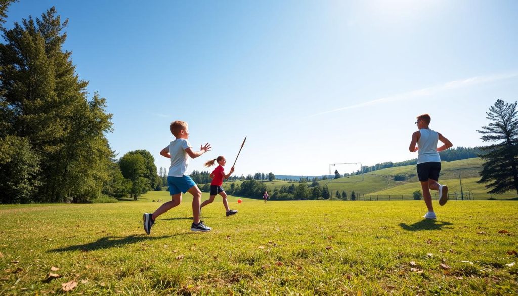 Sommerskole i idrett aktiviteter