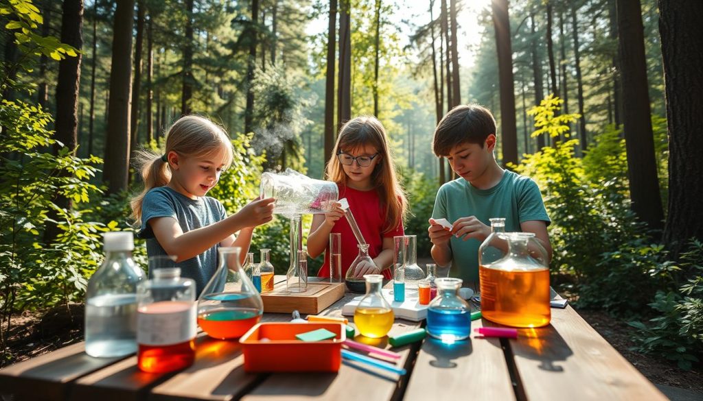 Sommerskole i kjemi sammenligning