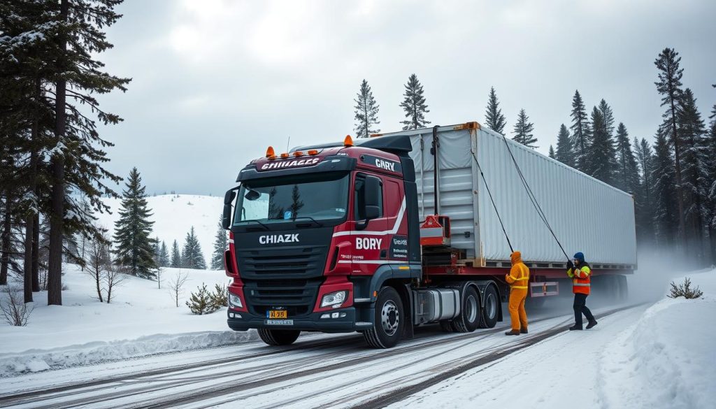 Spesialtransport logistikk