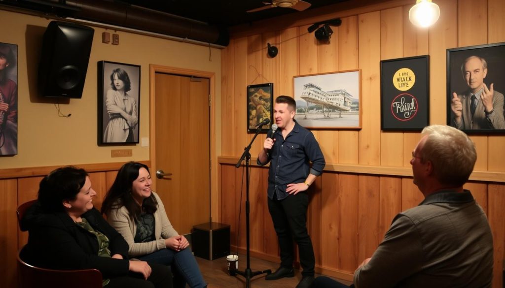 Stand-up arrangementer i Bergen