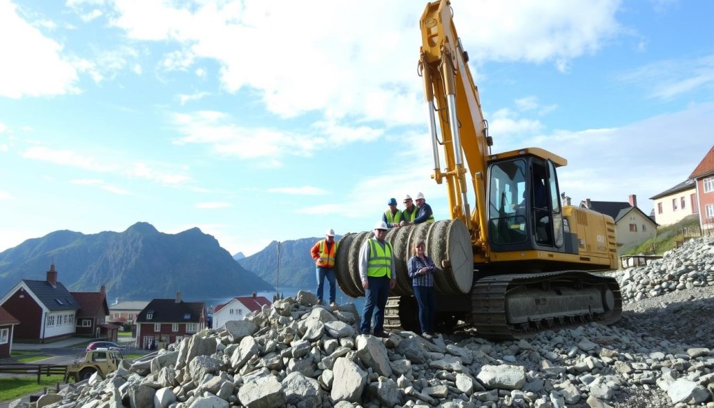 Steinrydding i norske byer