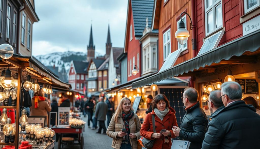 Strømavtaler i norske byer