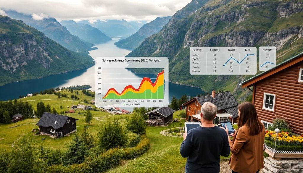 Strømpris sammenligning i Norge