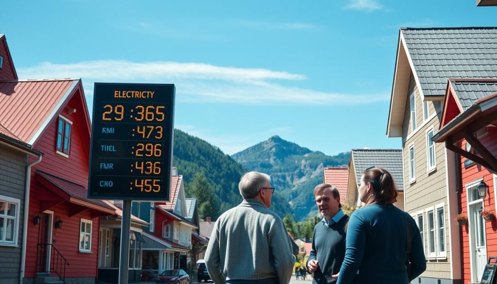 Strømpriser i norske byer