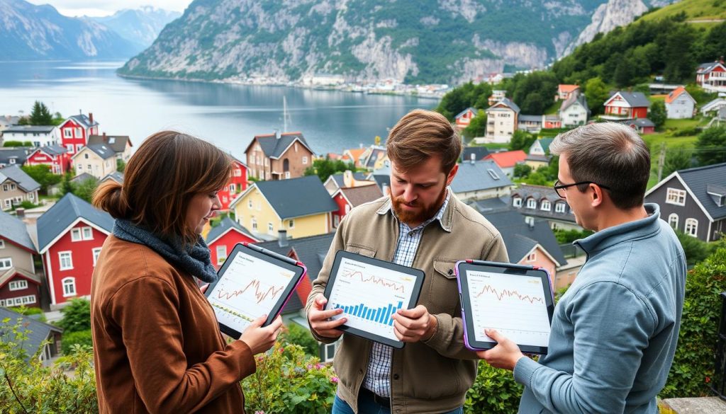 Strømpriser i norske byer