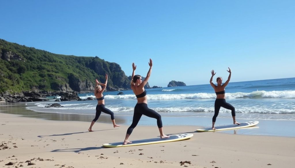 Surf fitness trening