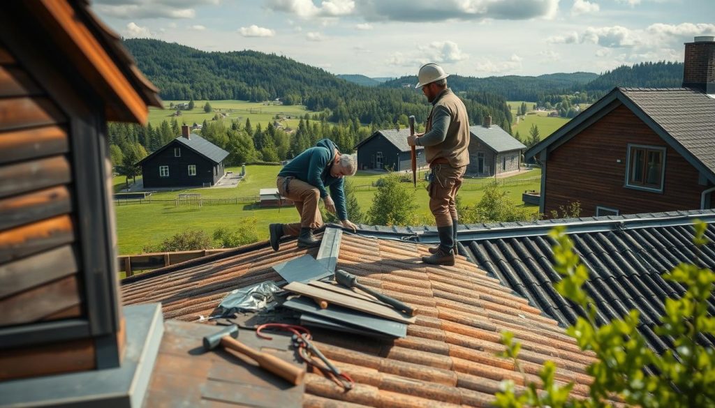 Tak og blikkenslager tjenester