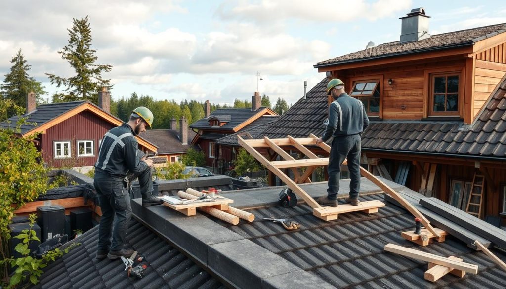 Takforhøyelse tjenester oversikt