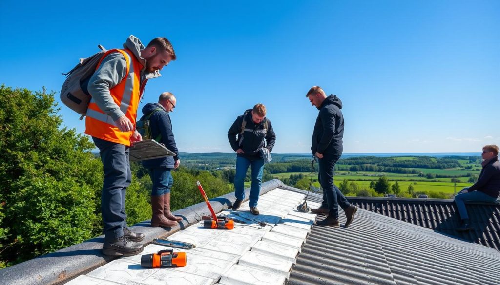 Takisolering inspeksjon og materialer