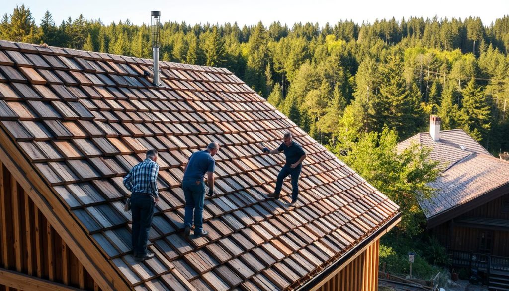 Takkonstruksjon og arbeidsomfang