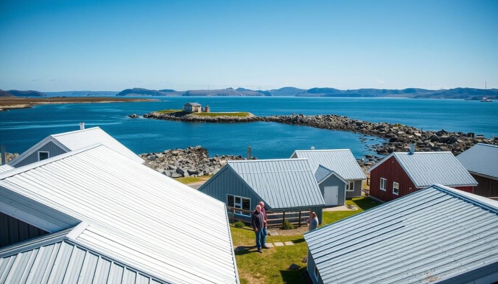 Takløsninger for kystnære strøk