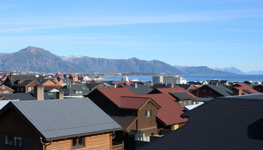 Takløsninger i norske byer