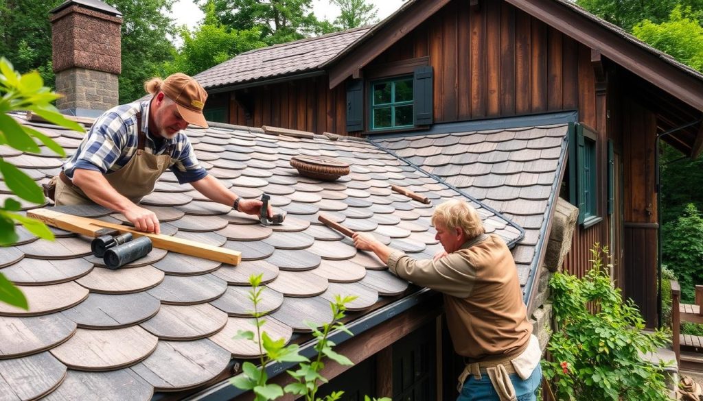 Takmontering håndverkertjenester