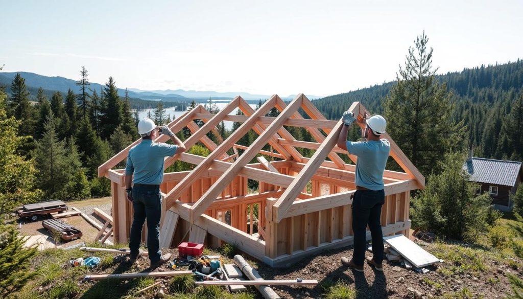 Takstol prosjekter og bygningsrenovering