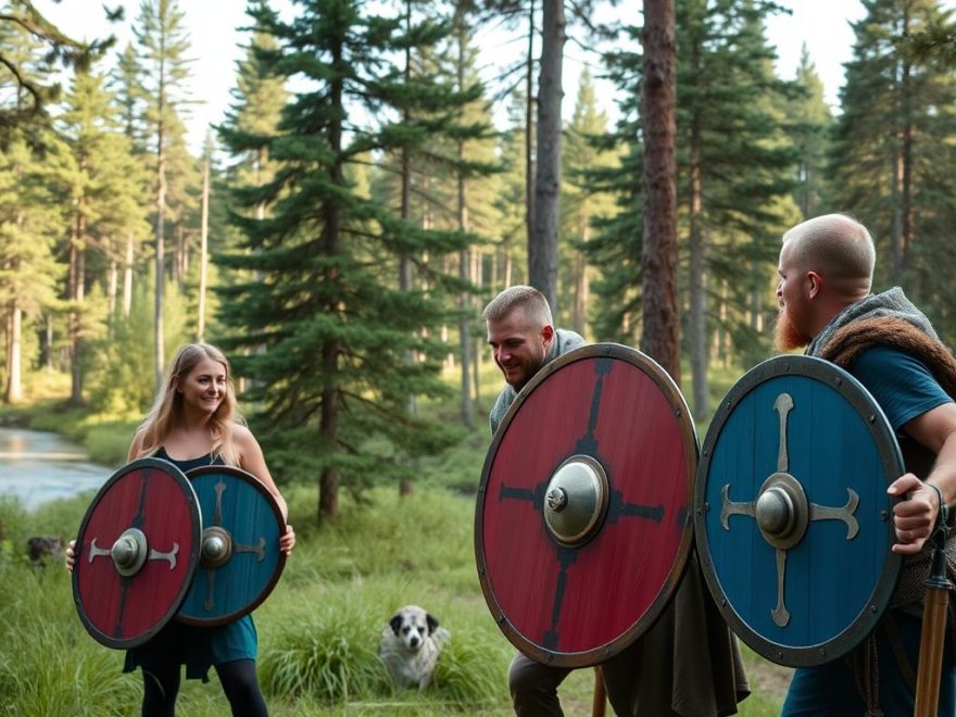 Teambuilding med vikingtema