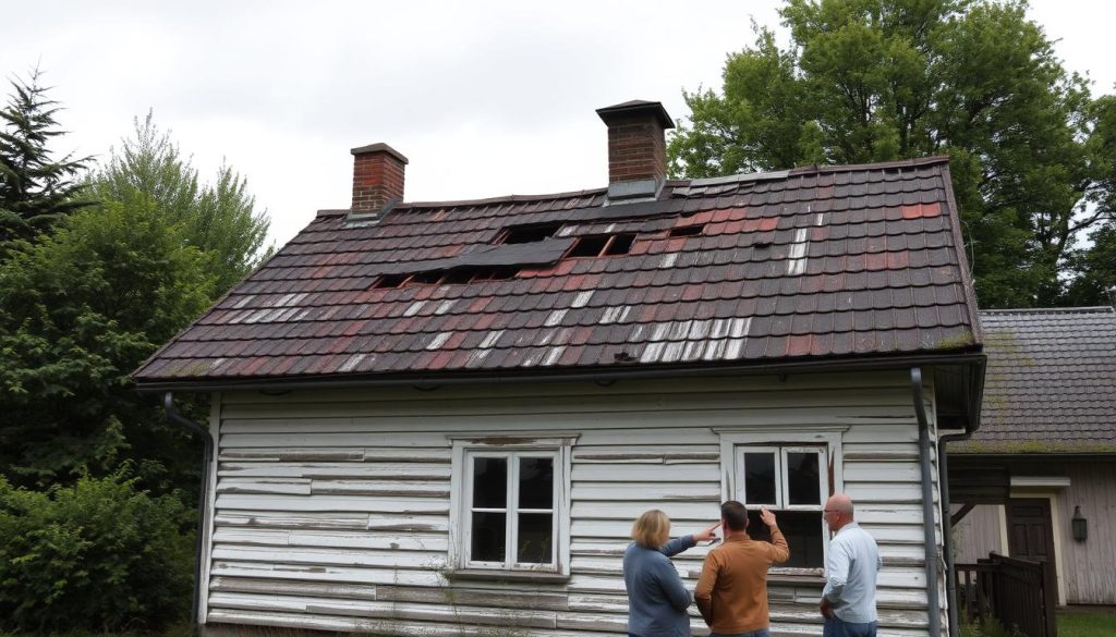 Tegn på takskade og tidspunkt for takbytte