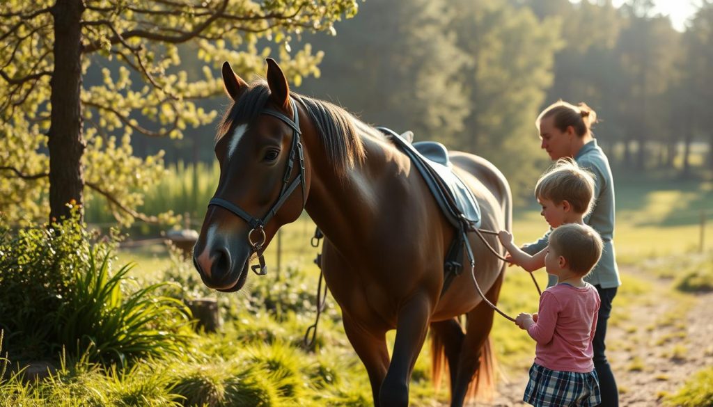 Terapiridning for barn