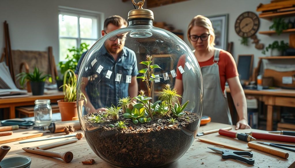 Terrarium konstruksjon feil