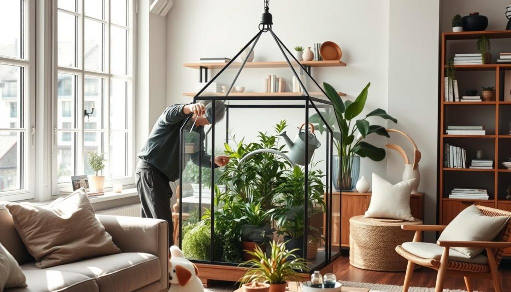 Terrarium vedlikehold og installasjon