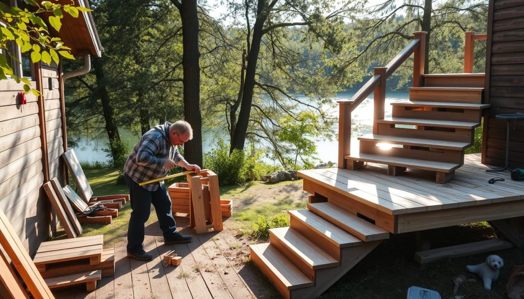 Terrasse og trapp installasjonstjenester