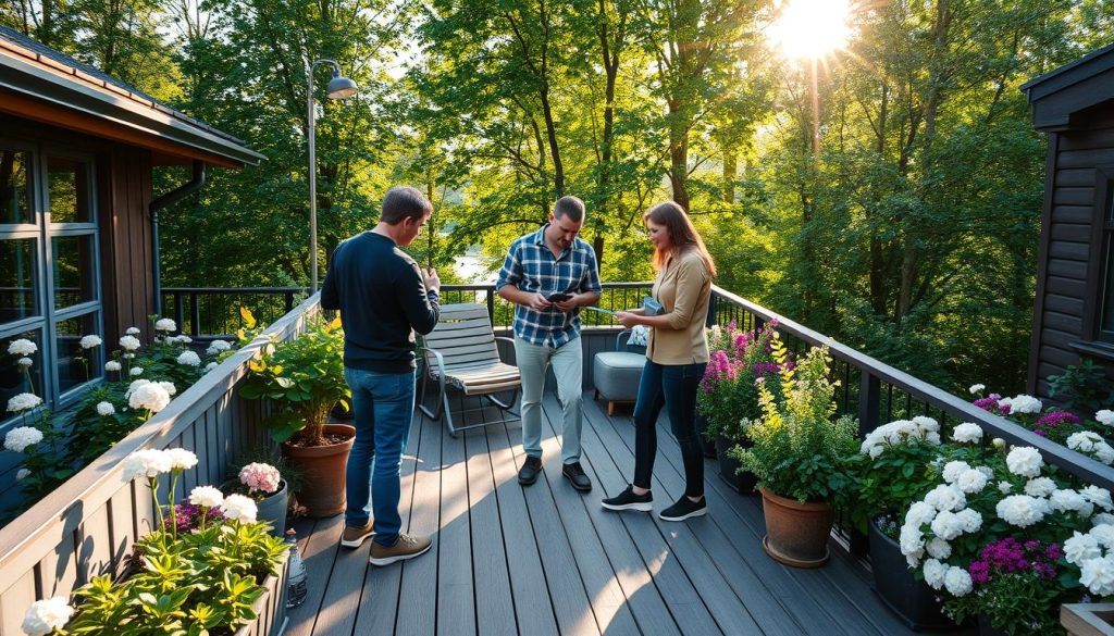 Terrasse prisberegning i norske byer