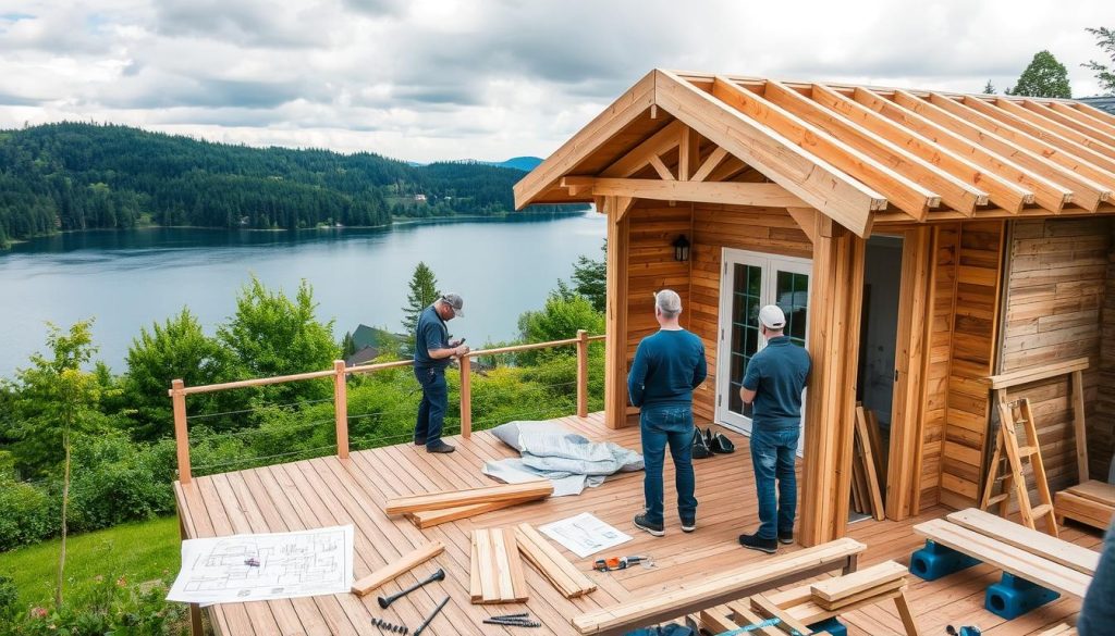 Terrasse tjenester og installasjoner