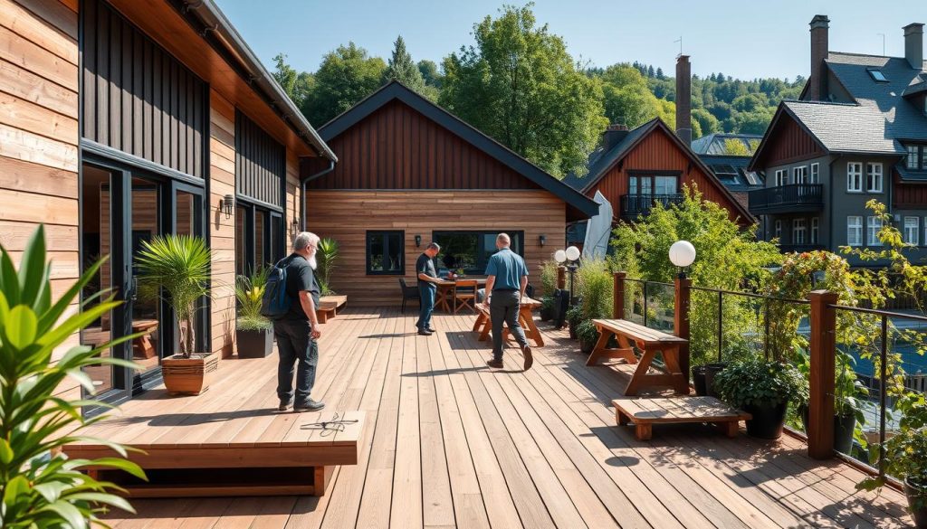 Terrassebygging i norske byer