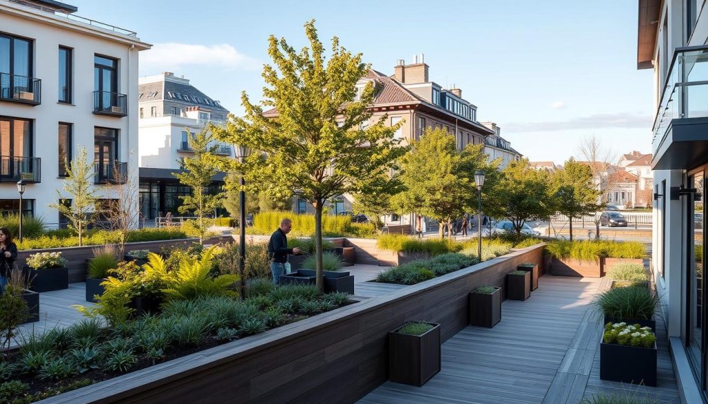 Terrassefundament i norske byer