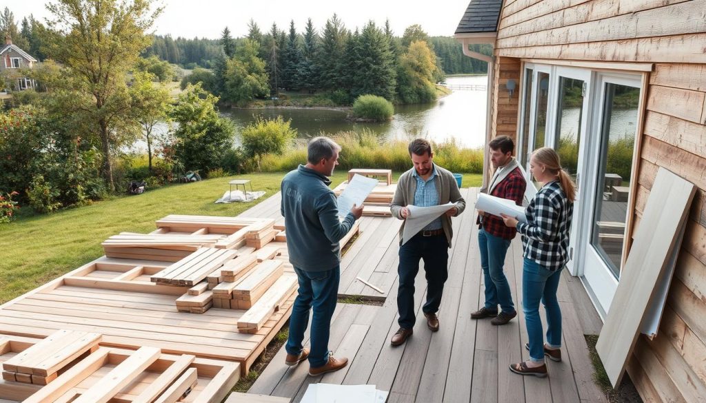 Terrassekonstruksjon og prisfaktorer