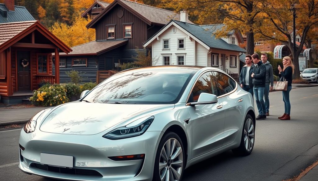 Tesla Model 3 forsikring i norske byer