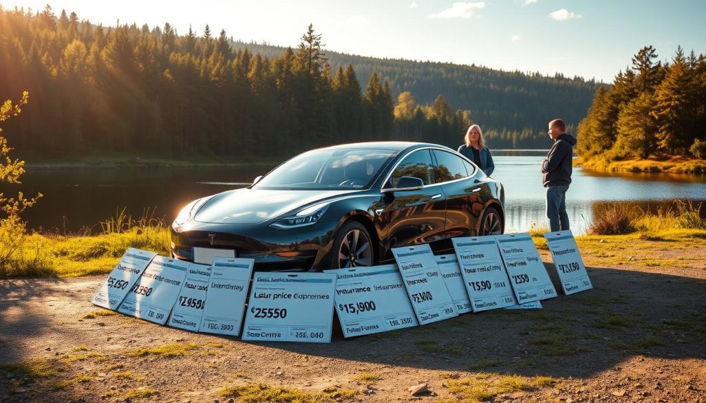 Tesla Model 3 forsikringspriser