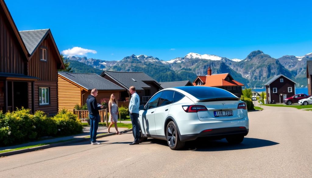 Tesla Model Y forsikring i norske byer