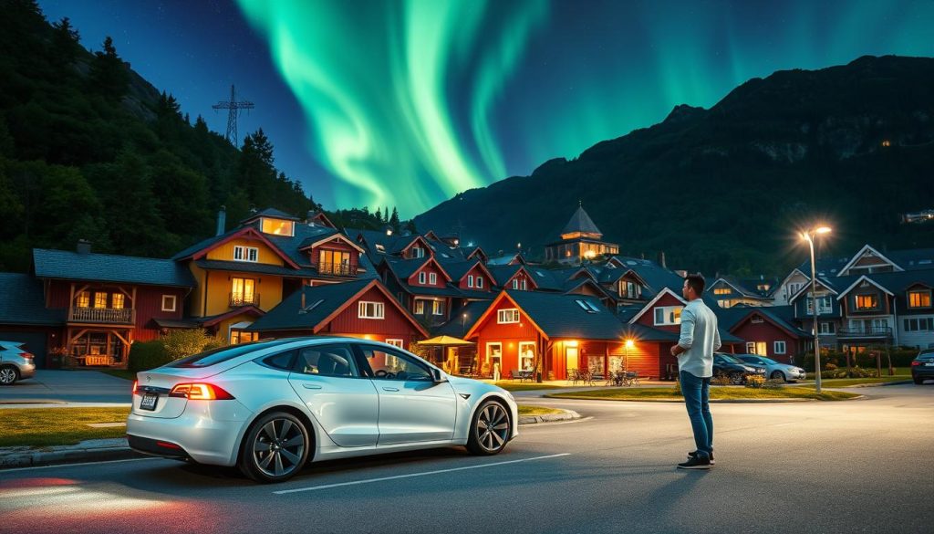 Tesla forsikring i norske byer