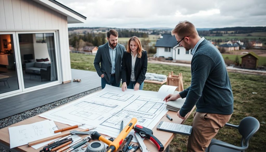 Tjenester for bygge ekstra etasje