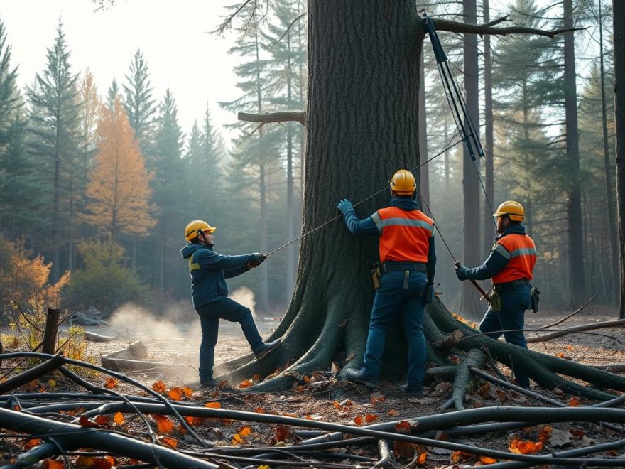 Tjenester for stormfelling