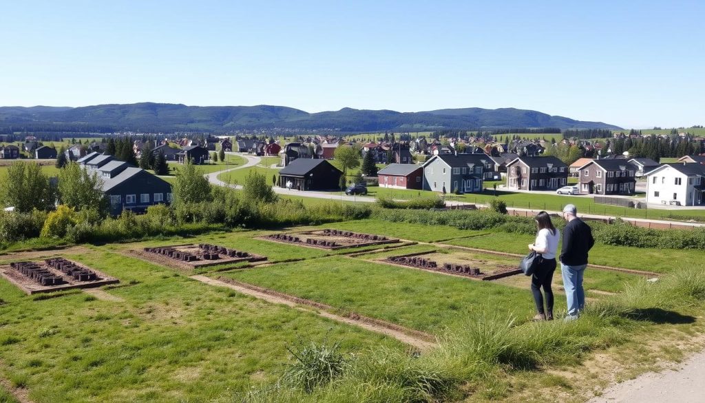 Tomteopparbeidelse priser i norske byer