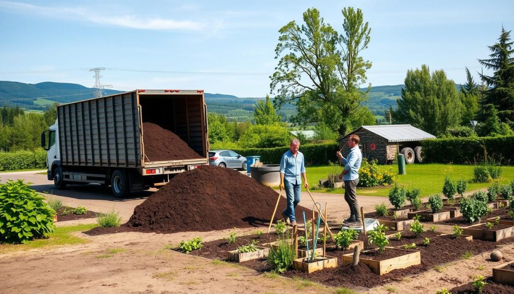 Toppjord levering faktorer