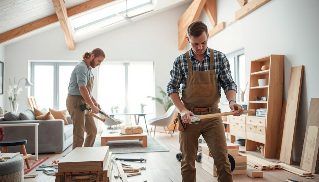 Totalrenovering håndverkstjenester