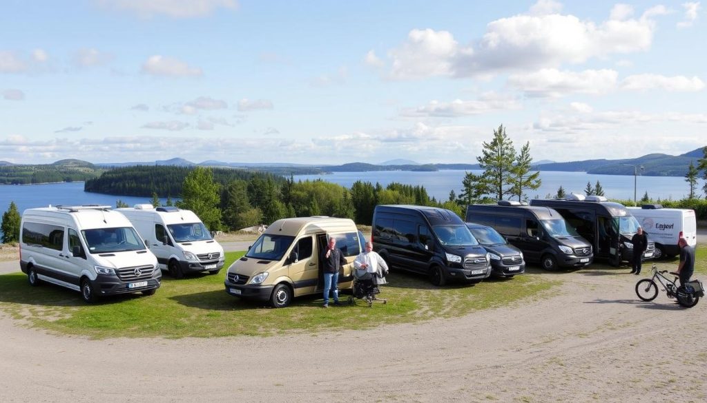 Transportbil tjenester