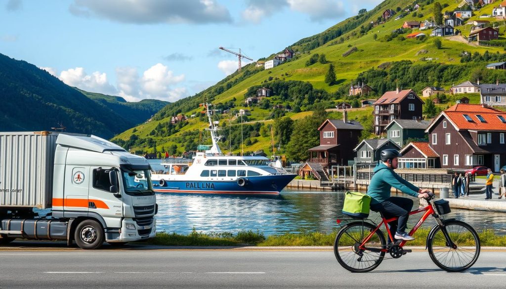 Transportløsninger og frakttjenester